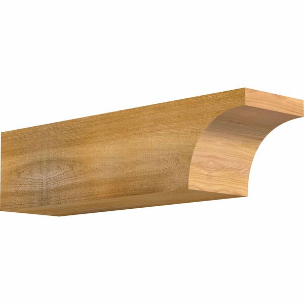 Ekena Millwork Huntington Rough Sawn Rafter Tail, Western Red Cedar, 6"W x 6"H x 24"L RFT06X06X24HUN00RWR - main